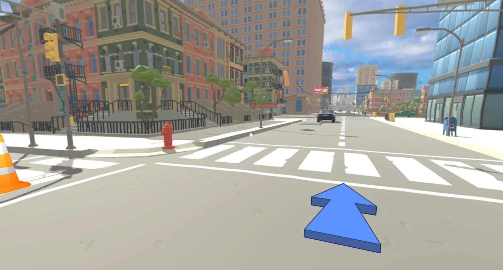 Item delivery puzzle game